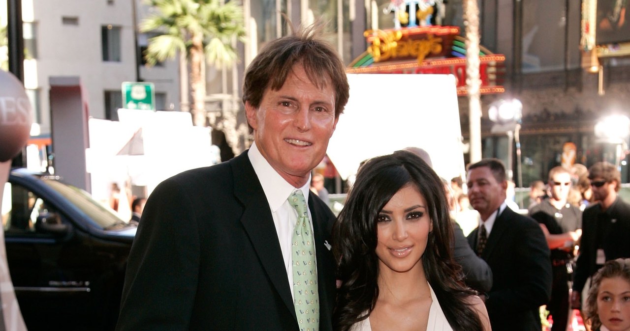 Bruce Jenner i Kim Kardashian /Vince Bucci /Getty Images