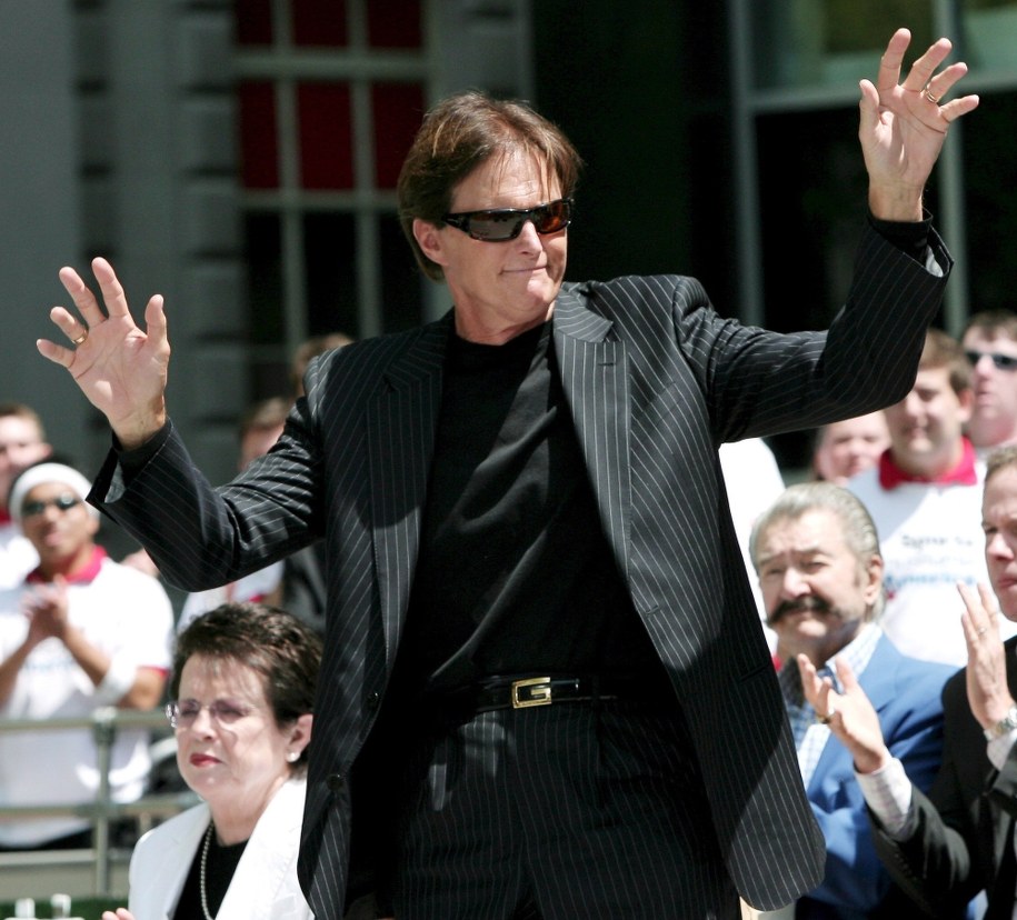 Bruce Jenner przed operacją zmiany płci /JUSTIN LANE /PAP/EPA