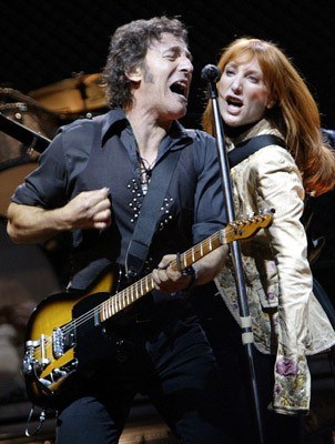 Bruce Springsteen i Patti Scialfa /arch. AFP