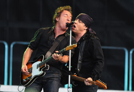 Bruce Springsteen i Steven Van Zandt fot. Jim Dyson /Getty Images/Flash Press Media