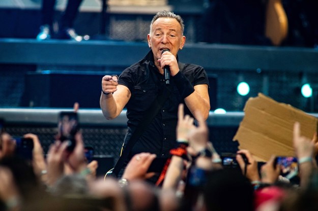 Bruce Springsteen podczas koncertu w Johan Cruijff ArenA w Amsterdam /Paul Bergen /PAP/EPA