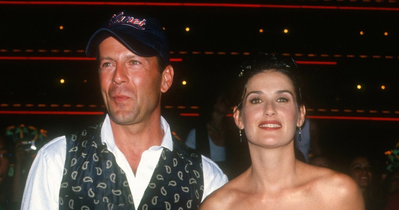 Bruce Willis i Demi Moore w 1994 roku /Courtesy Everett Collection /East News