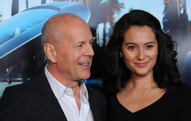 Bruce Willis i Emma Hemming. Fot. Frazer Harrison &nbsp; /Getty Images/Flash Press Media