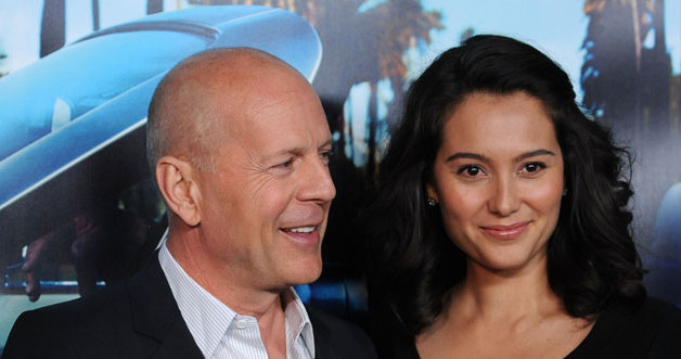 Bruce Willis i Emma Hemming. Fot. Frazer Harrison &nbsp; /Getty Images/Flash Press Media