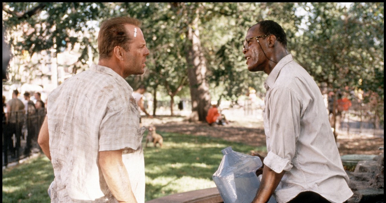 Bruce Willis i Samuel L. Jackson w filmie "Szklana pułapka 3" /NZ/Collection Christophel/East News /East News