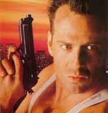 Bruce Willis jako John McClane, bohater "Szklanej pułapki" /