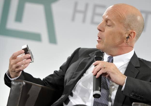 Bruce Willis - nowy sojusznik Samsunga w walce z Apple? /AFP