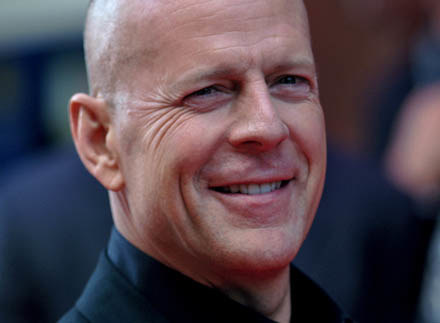 Bruce Willis w konkursie wiedzy filmowej. No, no... /AFP