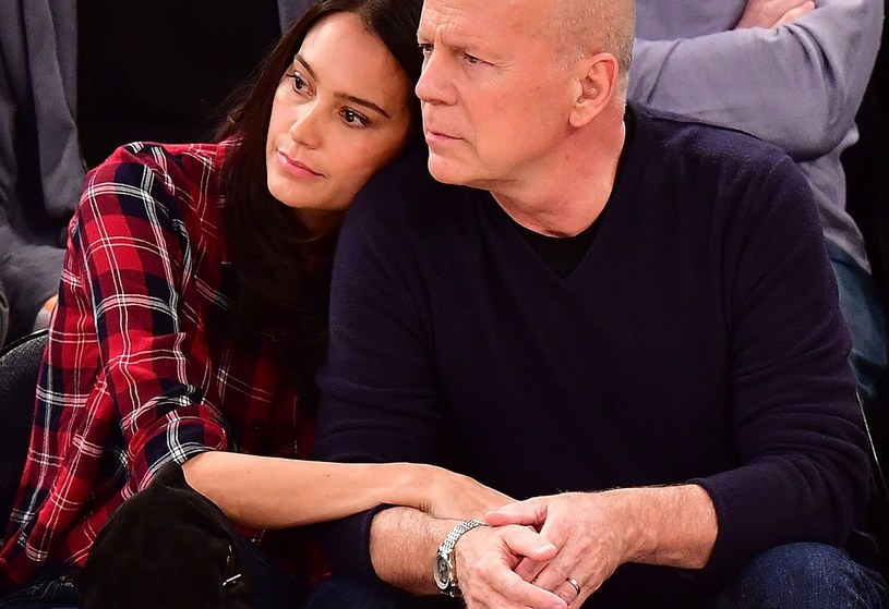 Bruce Willis z żoną Emmą Heming Willis /James Devaney/GC Images /Getty Images