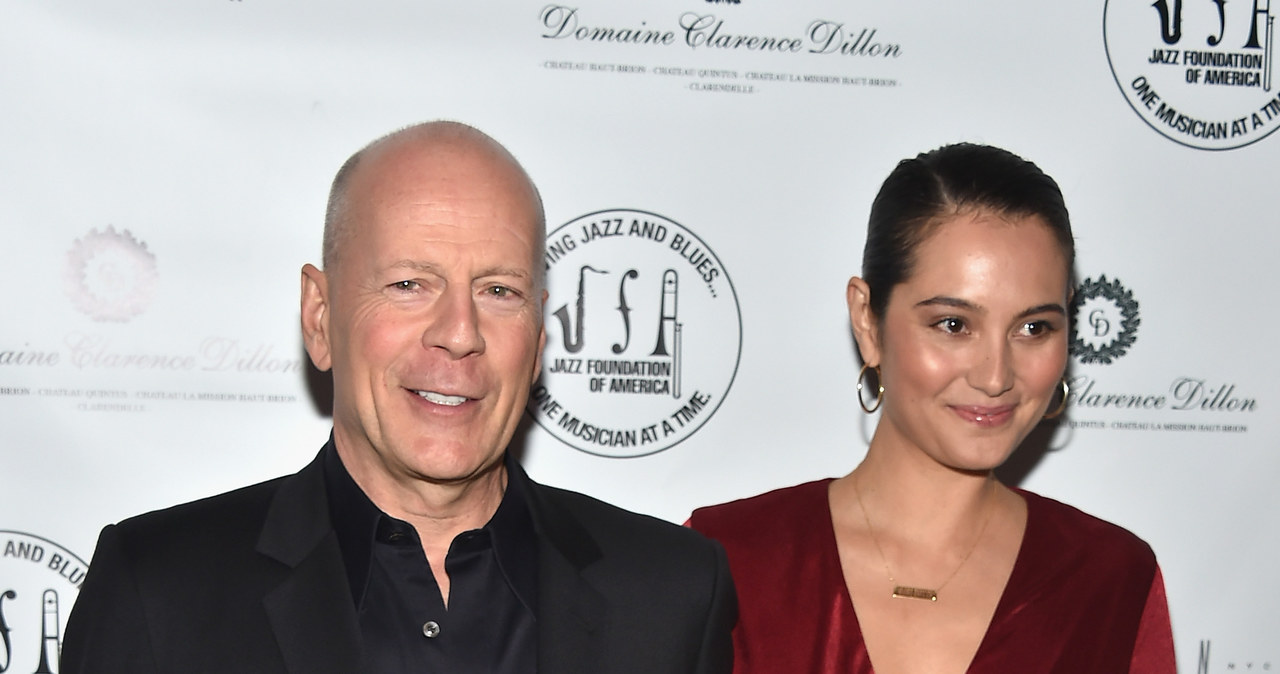 Bruce Willis z żoną /Theo Wargo /Getty Images