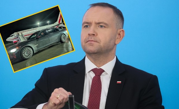 Brudna limuzyna Karola Nawrockiego w Rydze. MSZ komentuje