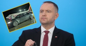 Brudna limuzyna Karola Nawrockiego w Rydze. MSZ komentuje