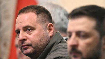 Brudne pieniądze na szczycie ukraińskiej władzy. Jermak usłyszał zarzuty