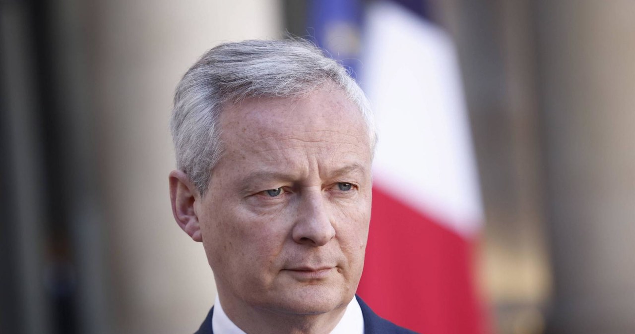 Bruno Le Maire, minister finansów Francji /PAP/EPA