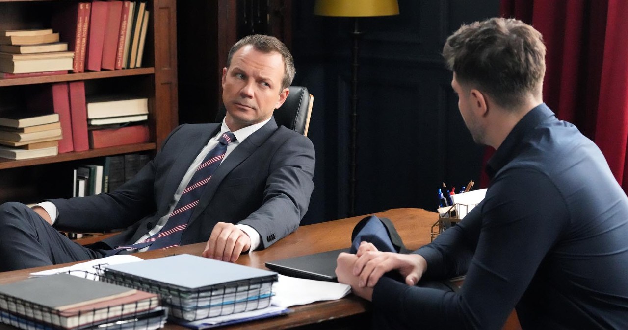 Bruno wyzna Justinowi, że najważniejsza jest dla niego "marka", którą budował przez lata /Źródło: AIM