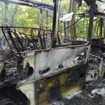 Brutalne morderstwo w Małopolsce. Spalone ciało znaleziono w busie
