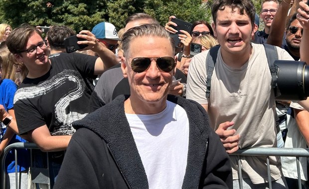 Bryan Adams odsłonił gwiazdę w Alei Gwiazd RMF FM. Zdjęcia