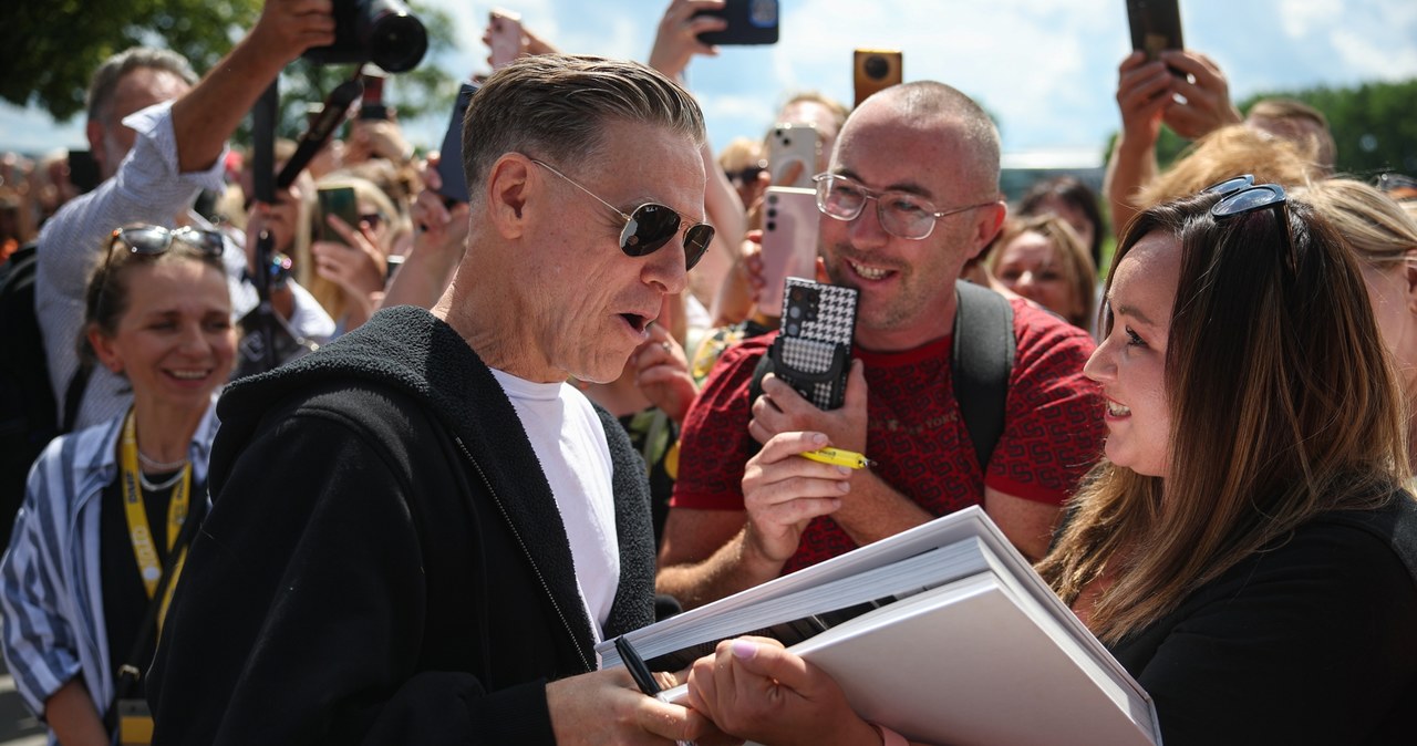 Bryan Adams odsłonił swoją gwiazdę w Alei Gwiazd RMF FM i Krakowa