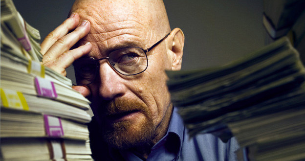 Bryan Cranston powróci na antenę Polsatu w 3. sezonie "Breaking Bad". /materiały prasowe