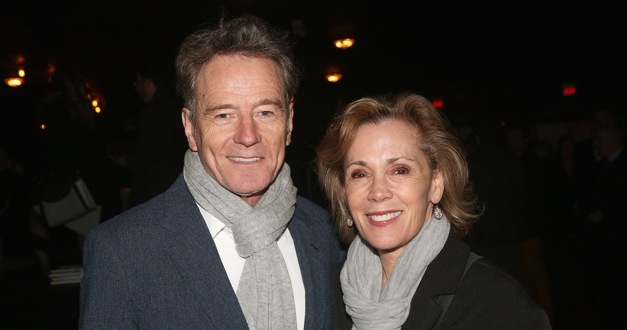 Bryan Cranston z żoną /Getty Images /Getty Images