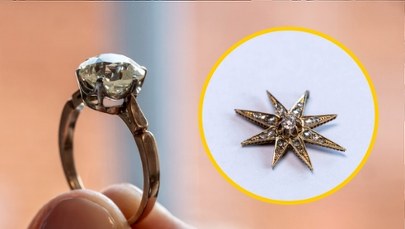 Brylanty znalezione wśród gruzu. Wyjątkowa biżuteria idzie pod młotek