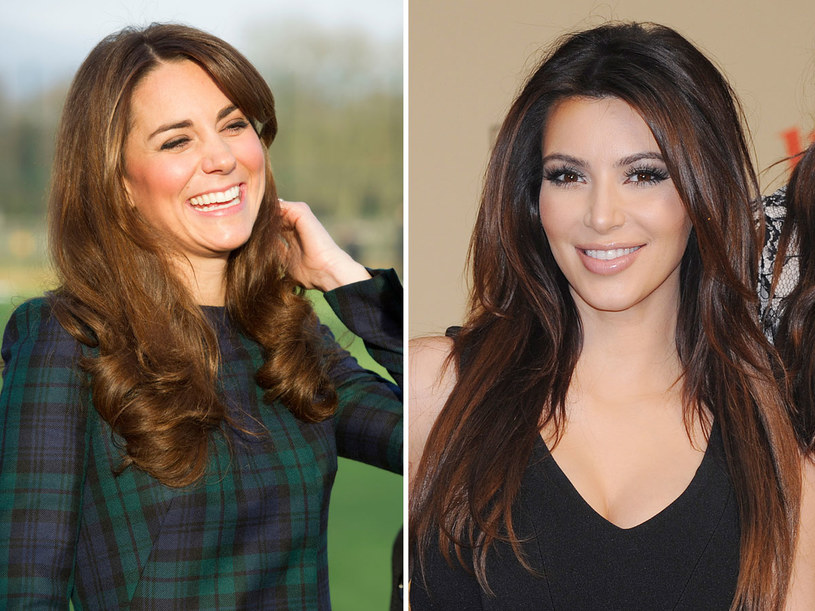 Brytyjczycy cenią te uśmiechy za szczerość i naturalność. Na zdj. księżna Catherine i Kim Kardashian /Getty Images