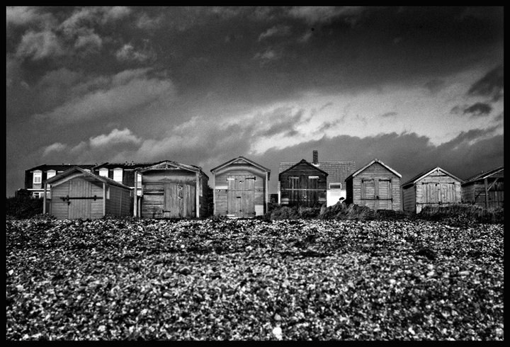 Brytyjczycy kochają drewniane plażowe domki /Bogdan Frymorgen /RMF FM