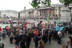 Brytyjczycy protestują przeciwko wizycie Trumpa 