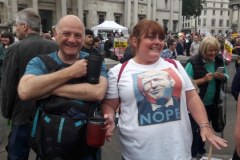 Brytyjczycy protestują przeciwko wizycie Trumpa 