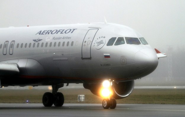 Brytyjczycy przeszukali rosyjski samolot. "Chcemy wyjaśnień" /	VALDA KALNINA /PAP/EPA