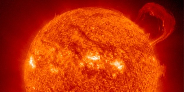 Brytyjscy naukowcy ostrzegają przed potężną burzą słoneczną /NASA