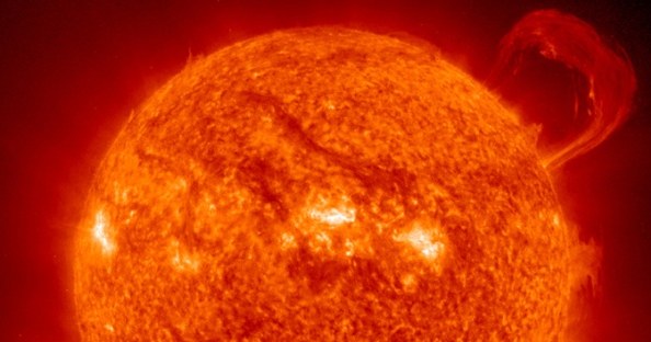 Brytyjscy naukowcy ostrzegają przed potężną burzą słoneczną /NASA