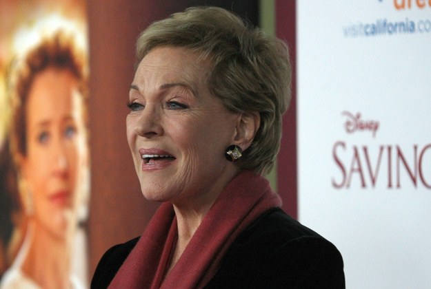 Brytyjska aktorka i piosenkarka Julie Andrews została laureatką honorowej nagrody Złotego Lwa św. Marka / 	Kevan Brooks/AdMedia /PAP/EPA