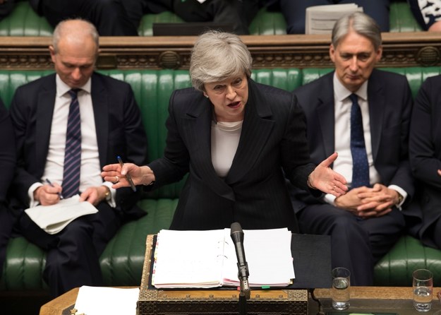 Brytyjska prasa podejrzewa, że Theresa May w piątek ogłosi rezygnację /MARK DUFFY / UK PARLIAMENT / HANDOUT /PAP/EPA
