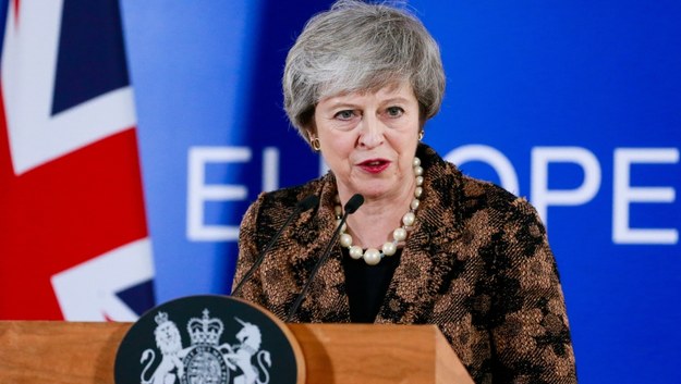 Brytyjska premier Theresa May /STEPHANIE LECOCQ  /PAP/EPA