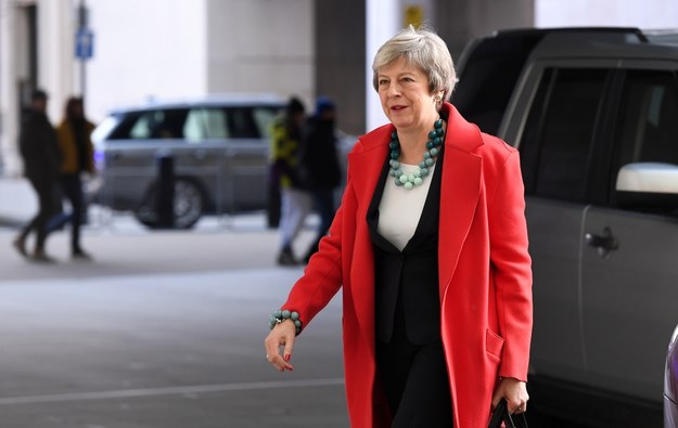 Brytyjska premier Theresa May /ANDY RAIN /PAP/EPA