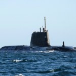 Brytyjski atomowy okręt podwodny na Morzu Arabskim. HMS Anson gotowy do ataku