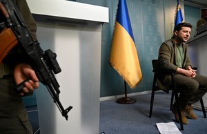 Brytyjski dziennik: Co najmniej trzy próby zamachu na prezydenta Ukrainy