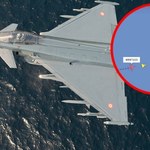 Brytyjski Eurofighter Typhoon pojawił się blisko Krymu. Panika w Rosji