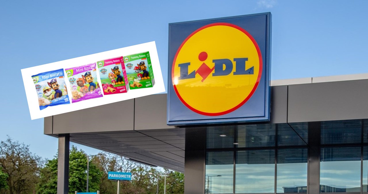 Brytyjski odział Lidla "w trybie pilnym" wycofuje ciastka reklamowane przez postaci z bajki "Psi Patrol" /Materiały prasowe/lidl.co.uk /