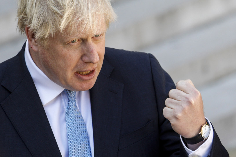 Brytyjski premier Boris Johnson /AFP