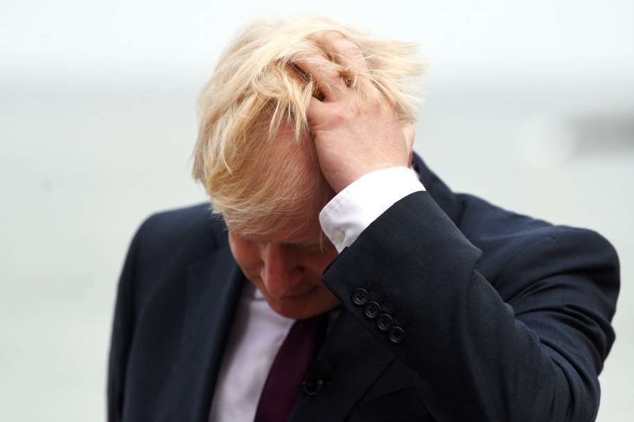 Brytyjski premier Boris Johnson /NEIL HALL /PAP/EPA