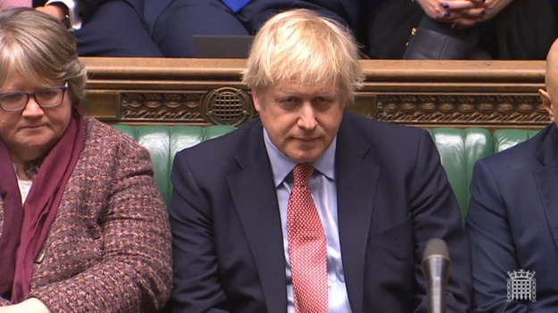 Brytyjski premier Boris Johnson /UK PARLIAMENTARY RECORDING UNIT/HANDOUT /PAP/EPA