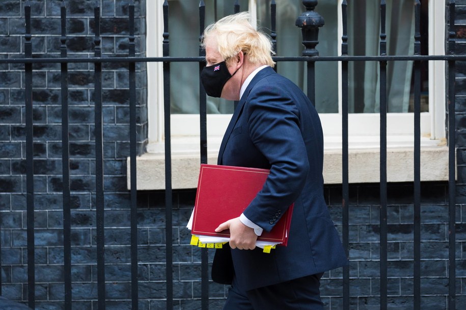 Brytyjski premier Boris Johnson /VICKIE FLORES /PAP/EPA