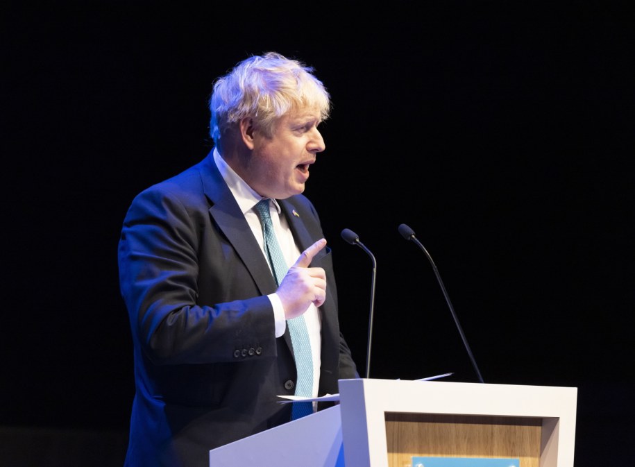 Brytyjski premier Boris Johnson /ROBERT PERRY  /PAP/EPA