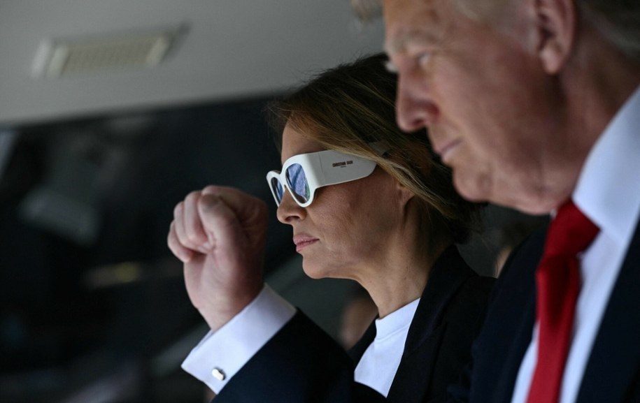Brytyjskie media oceniły, że Melania Trump jest w gronie największych sojuszników Ukrainy w Białym Domu /BRENDAN SMIALOWSKI/AFP /East News