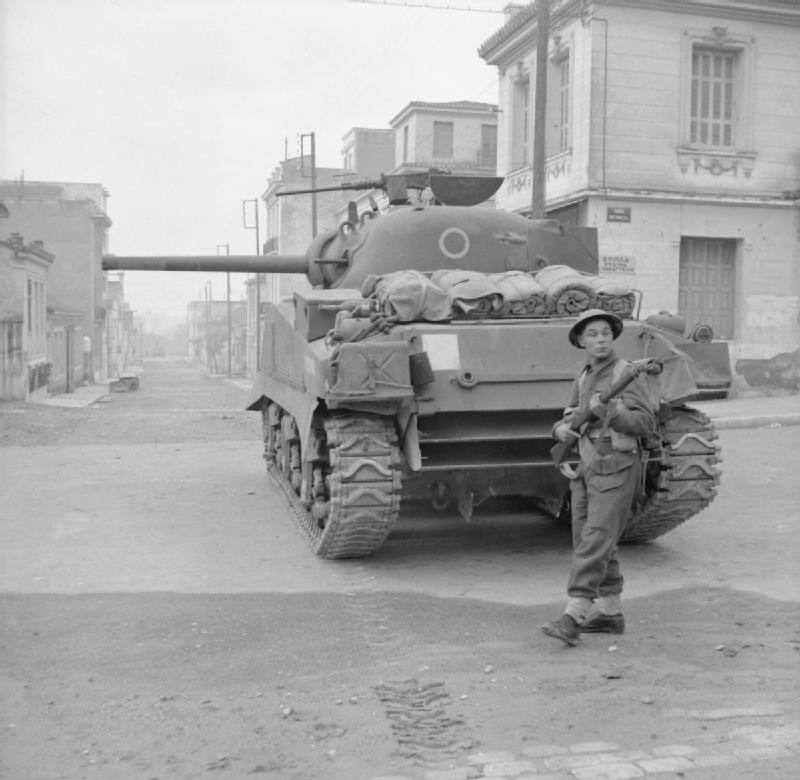 Brytyjskie oddziały w Grecji, 1944 rok /Wikimedia Commons /INTERIA.PL/materiały prasowe