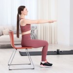 ćwiczenia Brzuch pracuje, a ty nawet nie wstajesz z krzesła. Prosty trening dla zapracowanych
