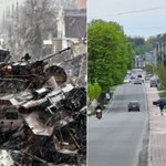 Bucza już odbudowana? Szokujące zestawienie dwóch zdjęć ukraińskiego miasta