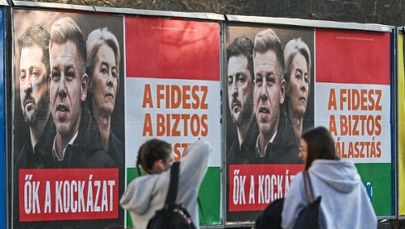Budapeszt zalany antyukraińskimi plakatami. Tak Orban walczy o głosy